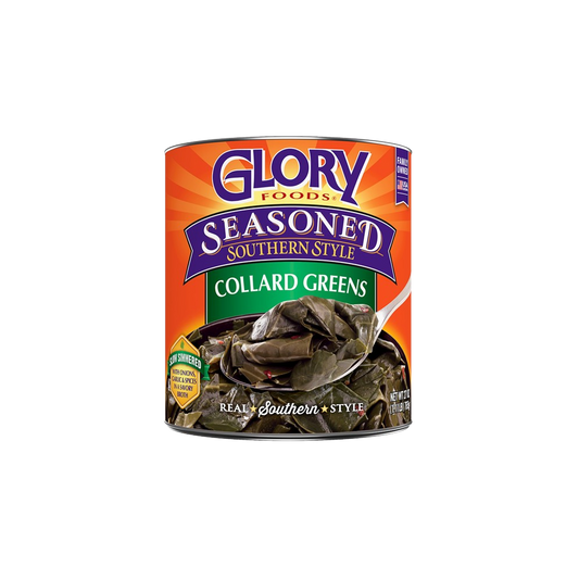 GLORY FOODS: Seasoned Collard Greens, 27 oz